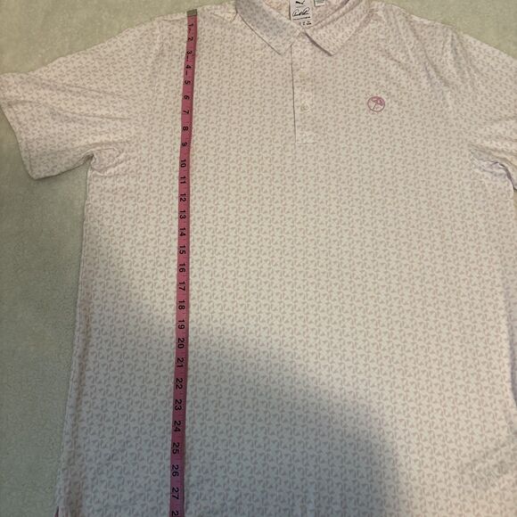 Arnold Palmer Golf Polo Shirt Men’s Size Large Umbrella Logo Short Sleeve 40 UPF - Picture 10 of 16